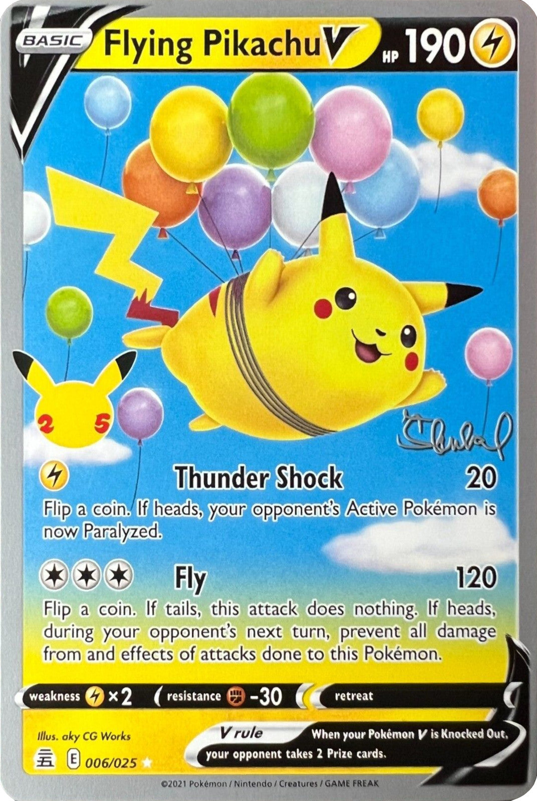 Flying Pikachu V (006/025) (ADP - Ondrej Skubal) [World Championships 2022] | North Game Den