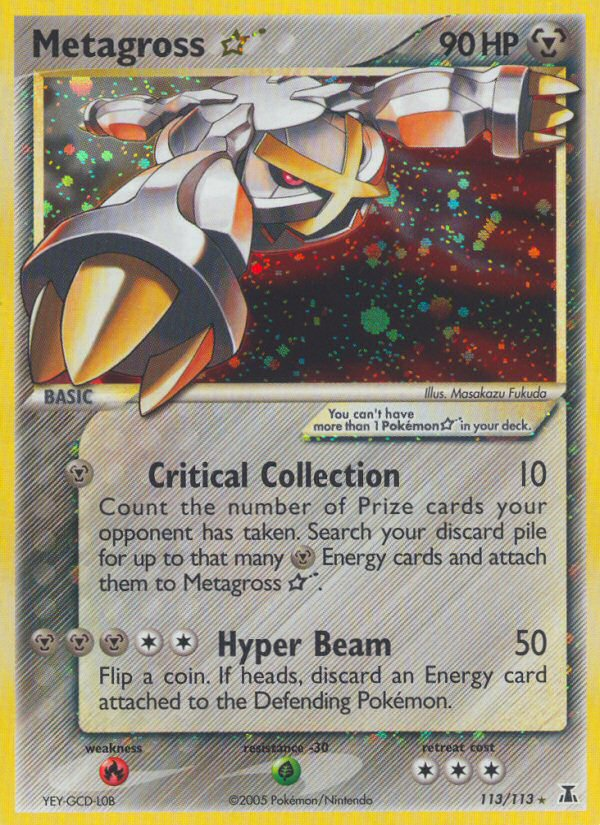 Metagross Star (113/113) [EX: Delta Species] | North Game Den