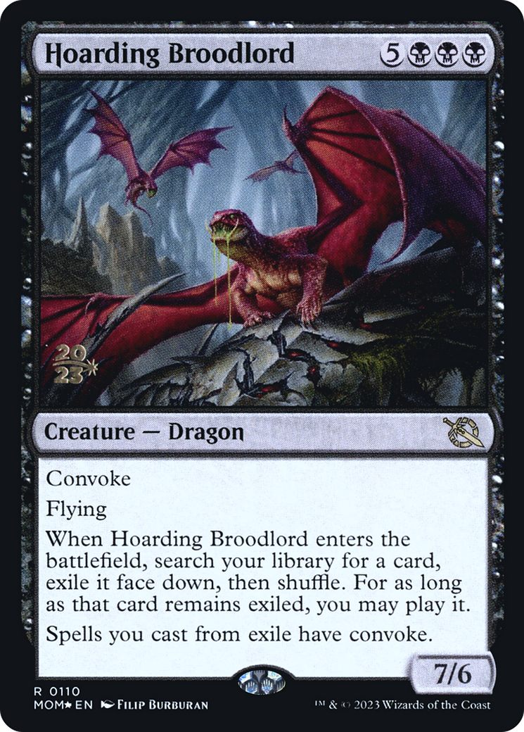 Hoarding Broodlord [March of the Machine Prerelease Promos] | North Game Den