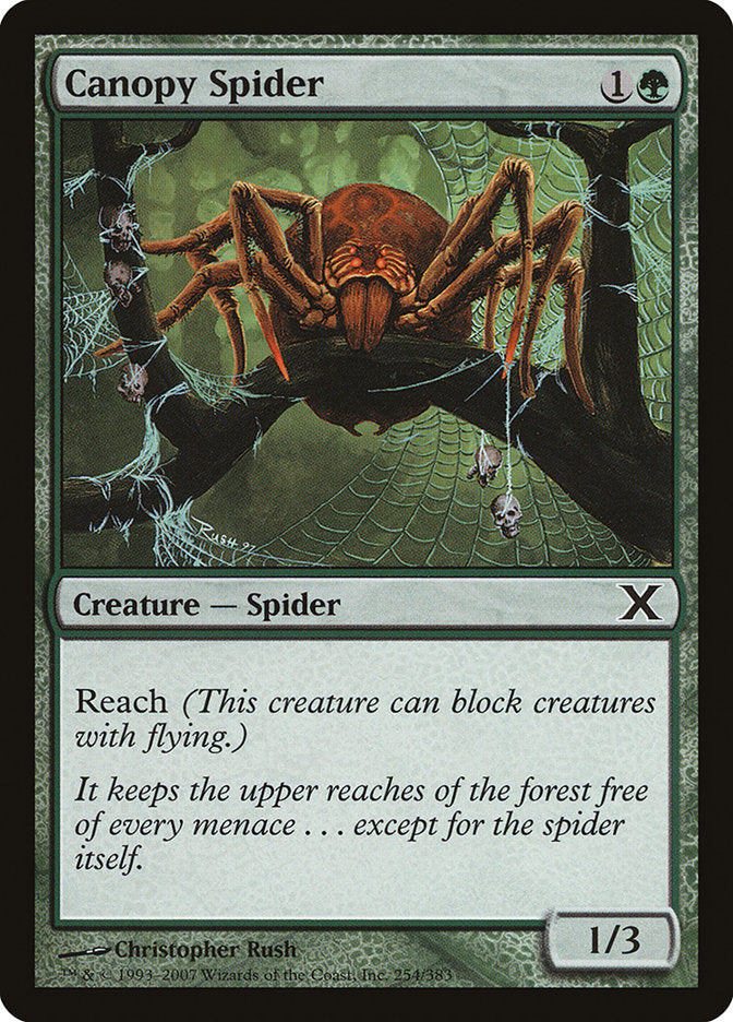 Canopy Spider [Tenth Edition] | North Game Den