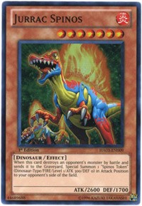 Jurrac Spinos [HA03-EN009] Super Rare | North Game Den