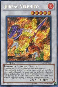 Jurrac Velphito [HA03-EN027] Secret Rare | North Game Den