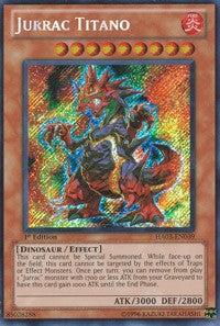 Jurrac Titano [HA03-EN039] Secret Rare | North Game Den
