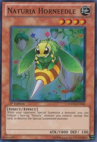 Naturia Horneedle [HA03-EN042] Super Rare | North Game Den