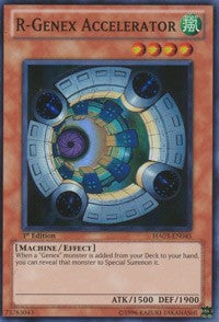 R-Genex Accelerator [HA03-EN045] Super Rare | North Game Den