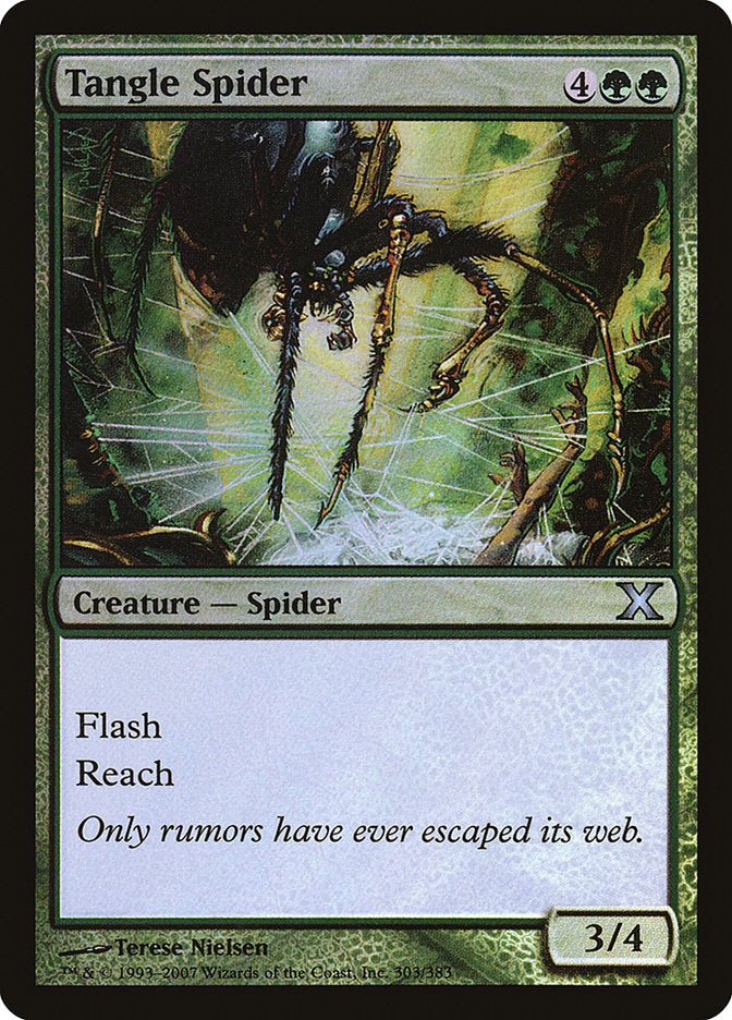 Tangle Spider (Premium Foil) [Tenth Edition] | North Game Den