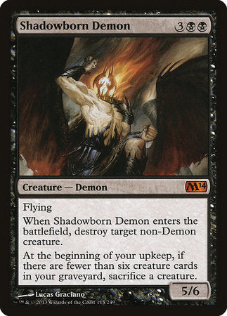 Shadowborn Demon [Magic 2014] | North Game Den