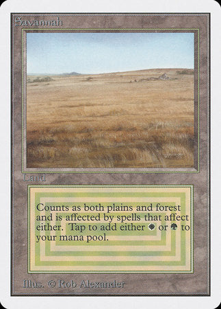 Savannah [Unlimited Edition] | North Game Den