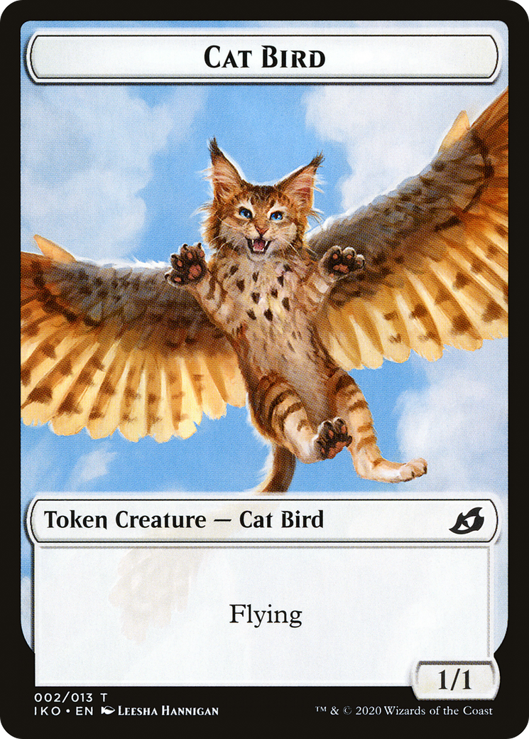 Cat Bird // Spirit Double-Sided Token [Starter Commander Decks] | North Game Den
