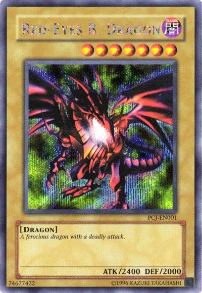 Red-Eyes B. Dragon [PCJ-EN001] Prismatic Secret Rare | North Game Den