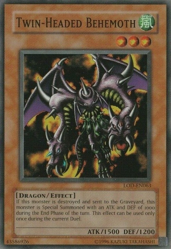 Twin-Headed Behemoth [LOD-EN063] Super Rare | North Game Den