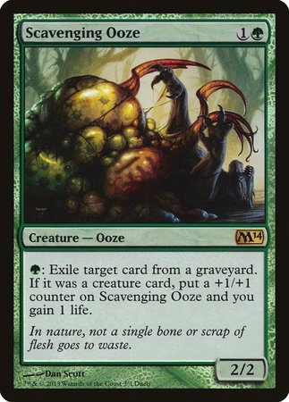 Scavenging Ooze [Duels of the Planeswalkers Promos 2013] | North Game Den