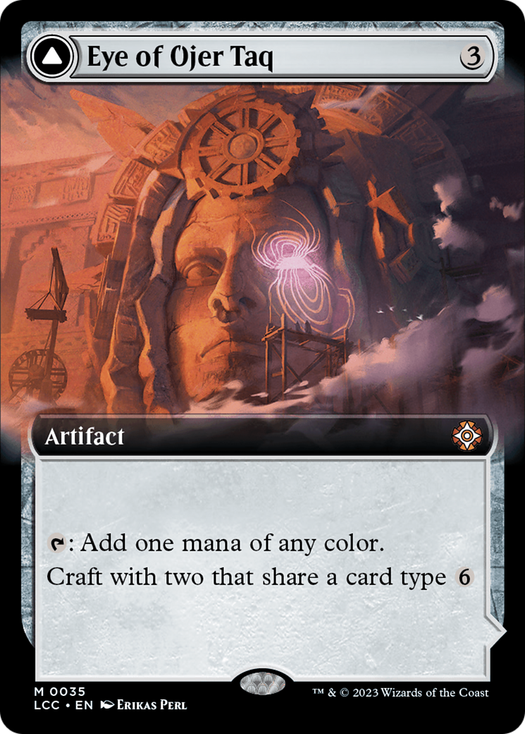 Eye of Ojer Taq // Apex Observatory (Extended Art) [The Lost Caverns of Ixalan Commander] | North Game Den