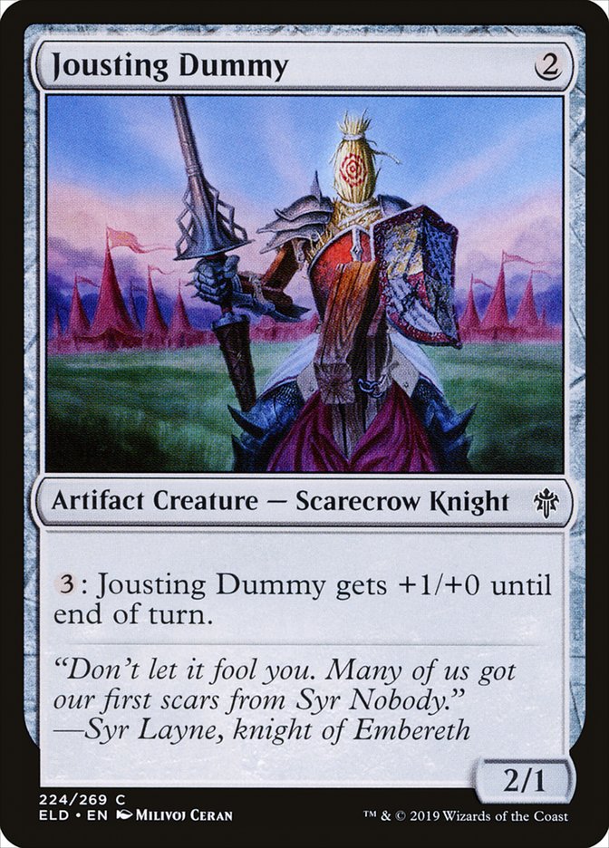 Jousting Dummy [Throne of Eldraine] | North Game Den