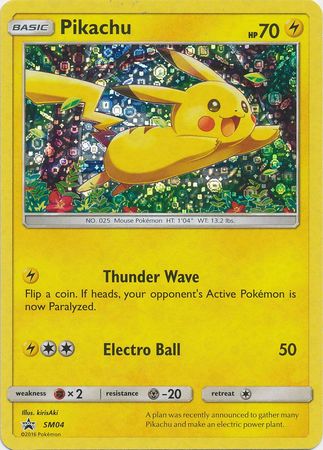 Pikachu (SM04) (General Mills Promo) [Sun & Moon: Black Star Promos] | North Game Den