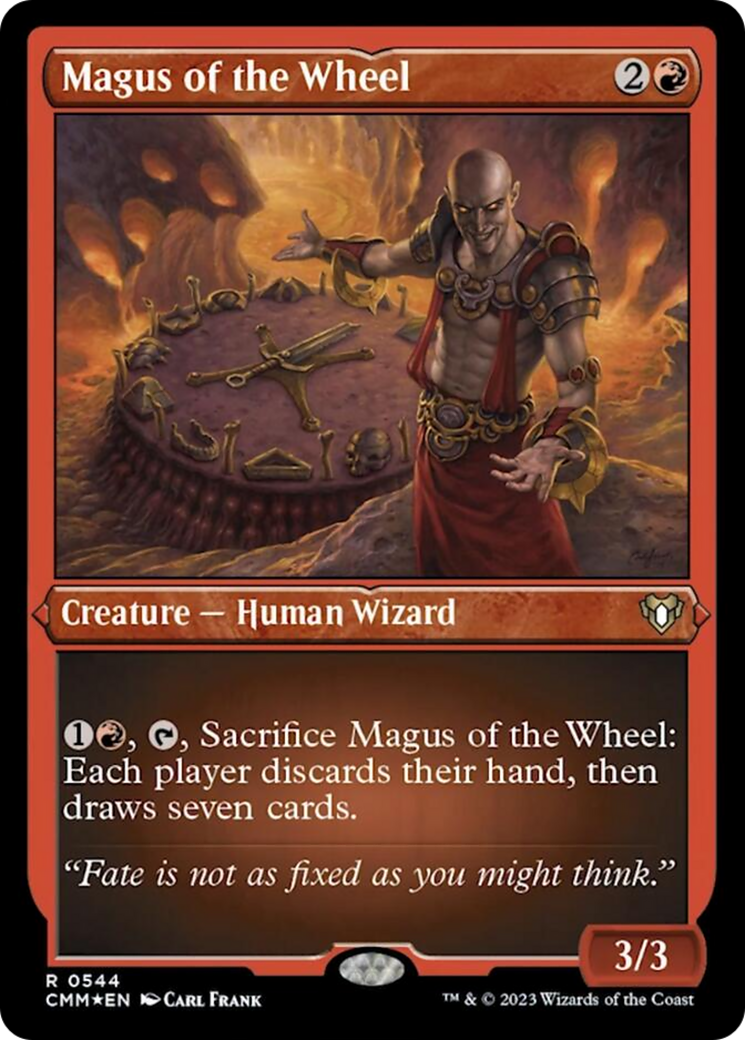 Magus of the Wheel (Foil Etched) [Commander Masters] | North Game Den