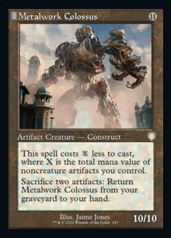 Metalwork Colossus (Retro) [The Brothers' War Commander] | North Game Den