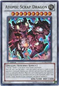 Atomic Scrap Dragon [STOR-EN043] Ultra Rare | North Game Den