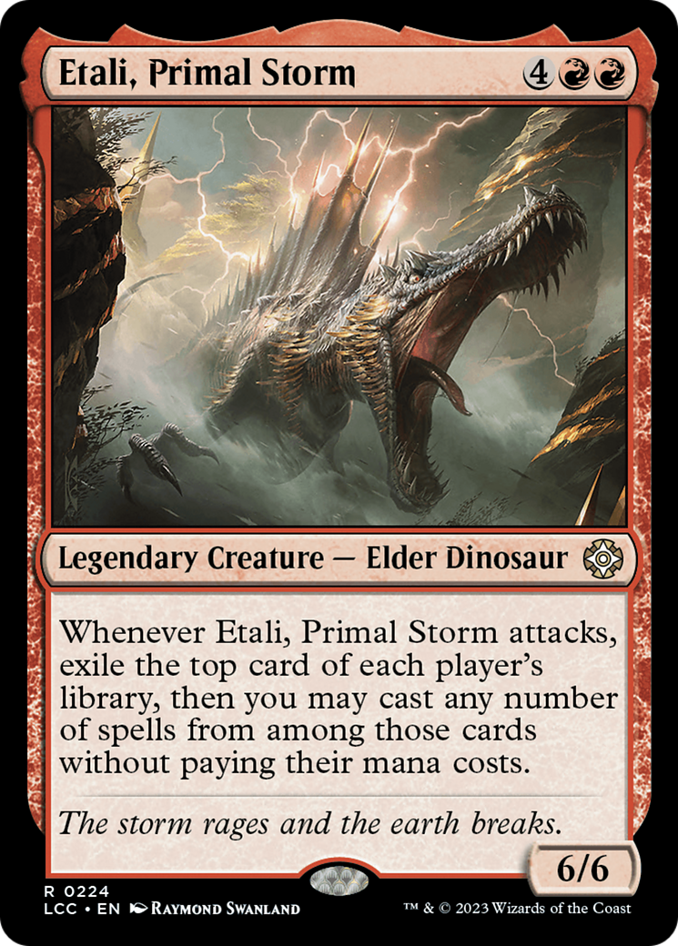 Etali, Primal Storm [The Lost Caverns of Ixalan Commander] | North Game Den