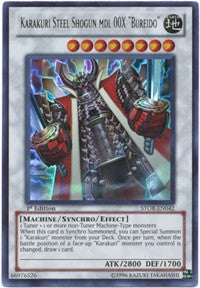 Karakuri Steel Shogun mdl 00X "Bureido" [STOR-EN042] Ultra Rare | North Game Den