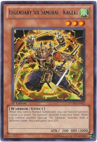 Legendary Six Samurai - Kageki [STOR-EN022] Rare | North Game Den