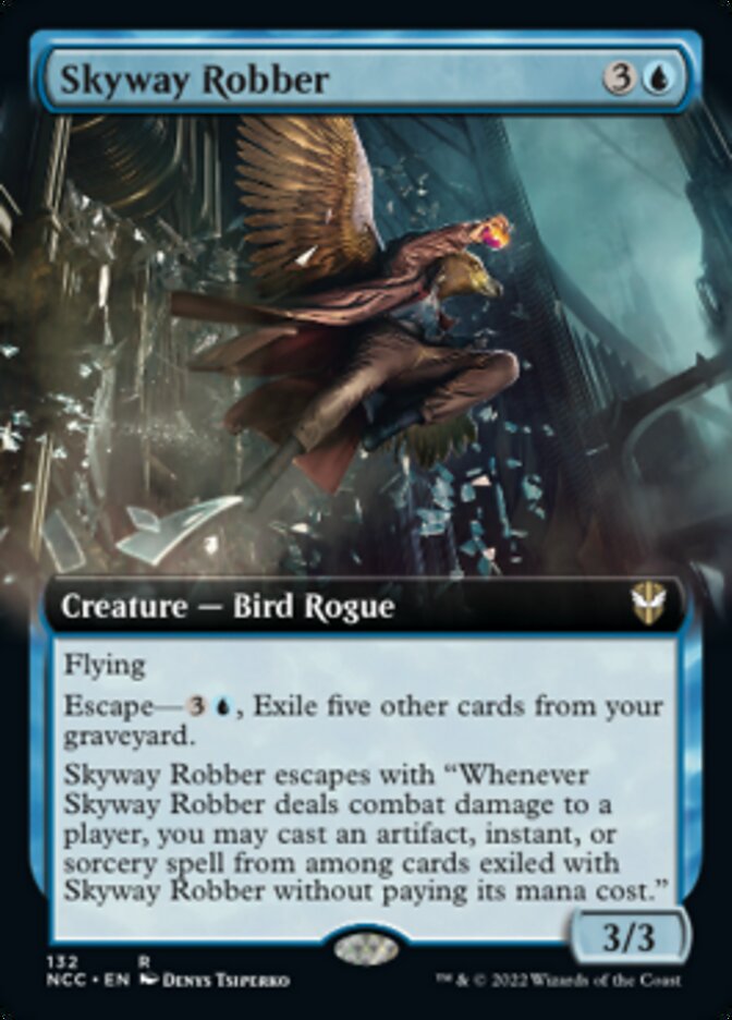 Skyway Robber (Extended Art) [Streets of New Capenna Commander] | North Game Den