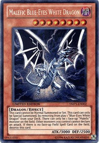 Malefic Blue-Eyes White Dragon [YMP1-EN002] Secret Rare | North Game Den