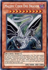 Malefic Cyber End Dragon [YMP1-EN004] Secret Rare | North Game Den