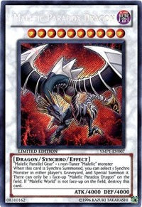 Malefic Paradox Dragon [YMP1-EN007] Secret Rare | North Game Den