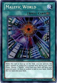 Malefic World [YMP1-EN008] Secret Rare | North Game Den