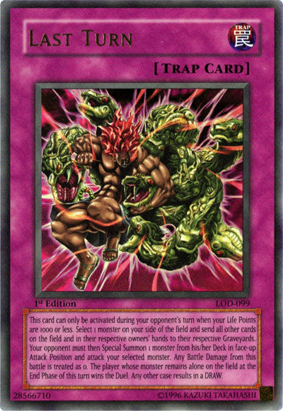 Last Turn [LOD-099] Ultra Rare | North Game Den