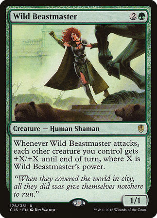 Wild Beastmaster [Commander 2016] | North Game Den
