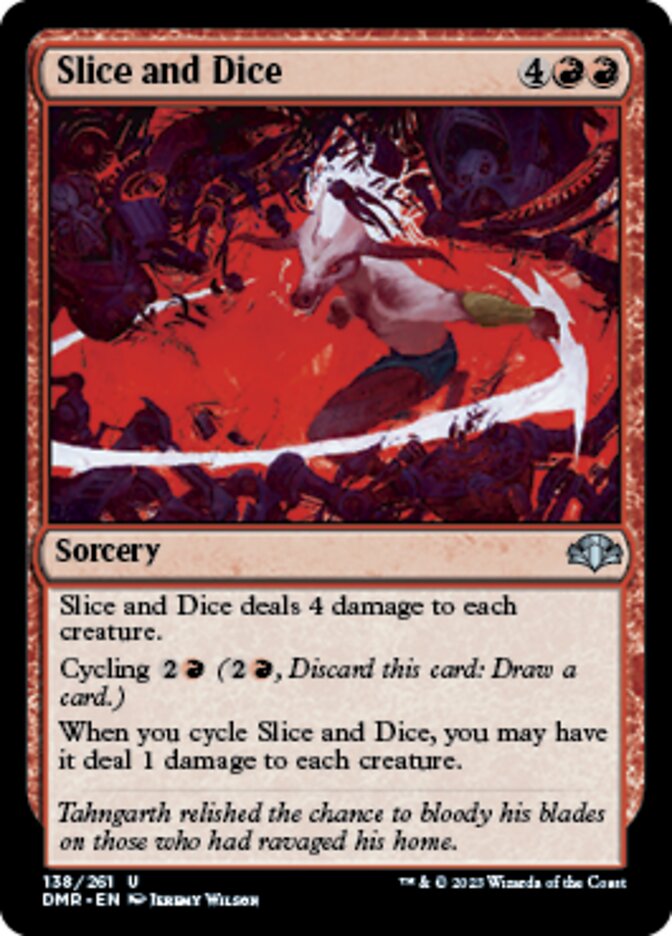 Slice and Dice [Dominaria Remastered] | North Game Den