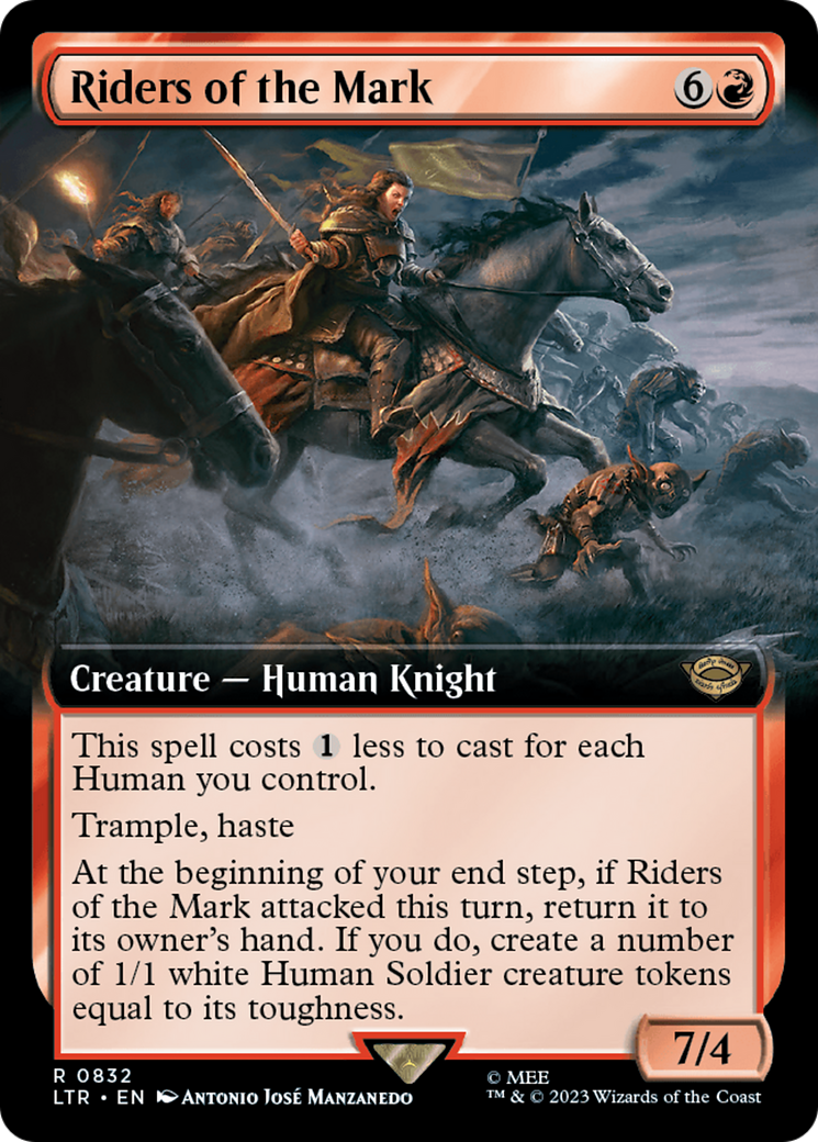 Riders of the Mark (Extended Art) [The Lord of the Rings: Tales of Middle-Earth] | North Game Den