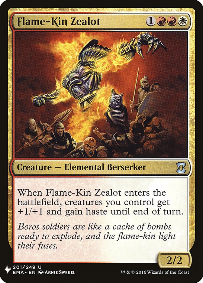 Flame-Kin Zealot [Mystery Booster] | North Game Den