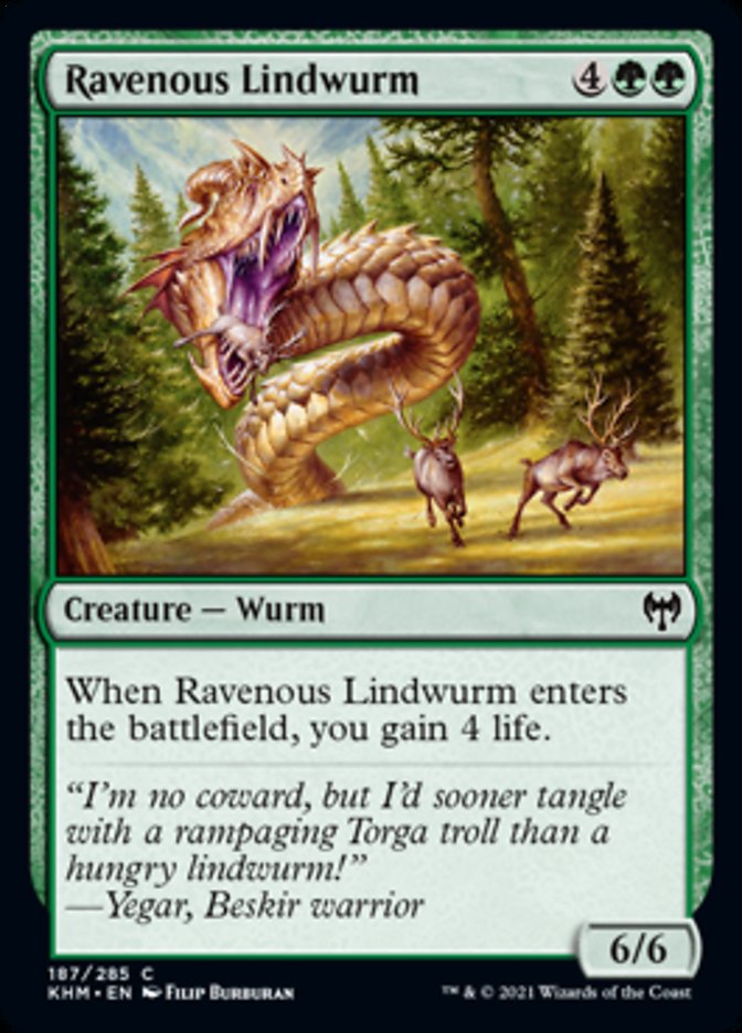 Ravenous Lindwurm [Kaldheim] | North Game Den