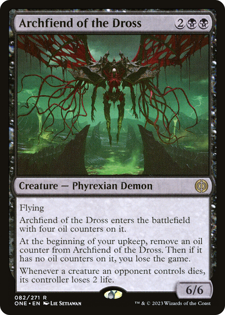 Archfiend of the Dross [Phyrexia: All Will Be One] | North Game Den