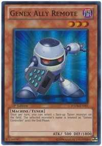 Genex Ally Remote [HA04-EN001] Super Rare | North Game Den