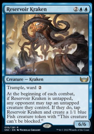 Reservoir Kraken (Promo Pack) [Streets of New Capenna Promos] | North Game Den