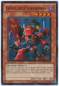 Genex Ally Volcannon [HA04-EN004] Super Rare | North Game Den