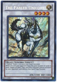 The Fabled Unicore [HA04-EN027] Secret Rare | North Game Den