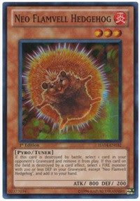 Neo Flamvell Hedgehog [HA04-EN032] Super Rare | North Game Den