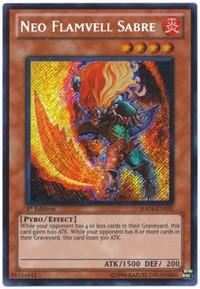 Neo Flamvell Sabre [HA04-EN035] Secret Rare | North Game Den