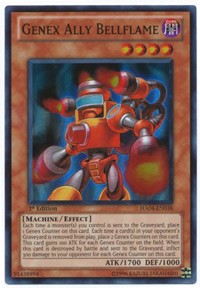 Genex Ally Bellflame [HA04-EN038] Super Rare | North Game Den