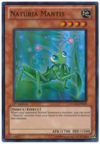 Naturia Mantis [HA04-EN049] Super Rare | North Game Den