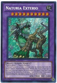 Naturia Exterio [HA04-EN055] Secret Rare | North Game Den