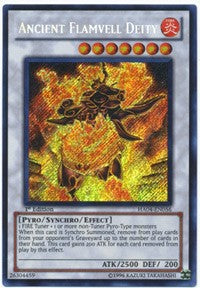 Ancient Flamvell Deity [HA04-EN056] Secret Rare | North Game Den