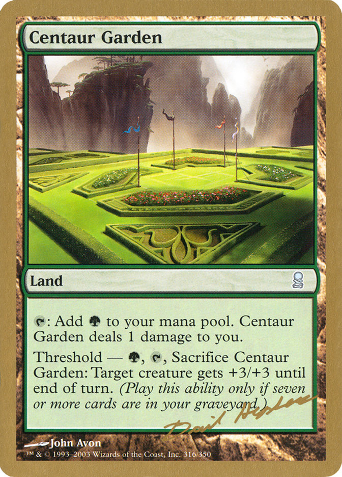 Centaur Garden (Dave Humpherys) [World Championship Decks 2003] | North Game Den