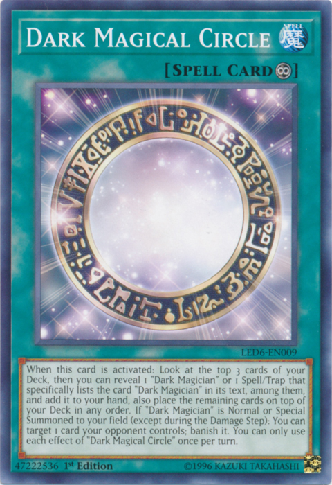 Dark Magical Circle [LED6-EN009] Common | North Game Den