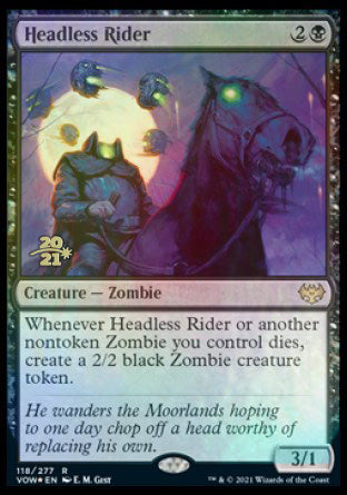 Headless Rider [Innistrad: Crimson Vow Prerelease Promos] | North Game Den